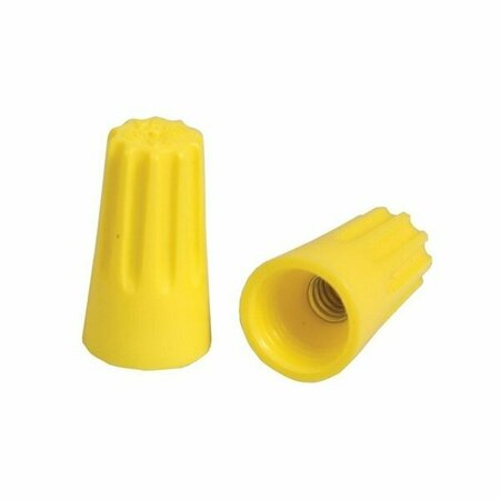 HUBBELL CANADA Hubbell Twist On Wire Connector, 22 to 10 AWG Wire, Thermoplastic Housing Material, Yellow HWCS4C12